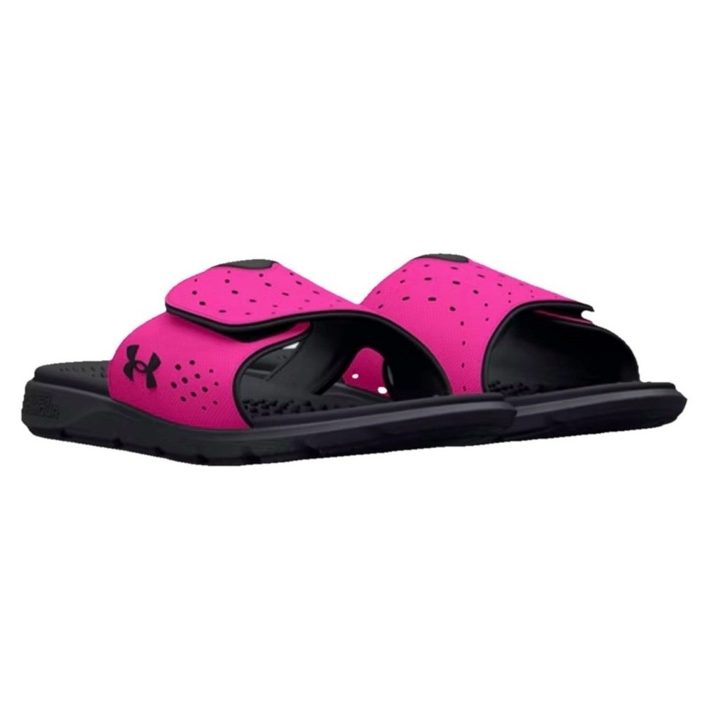 Under Armour‎ Girls 3026039 UA Ignite Pro Slides, Rebel Pink, Size 4y New